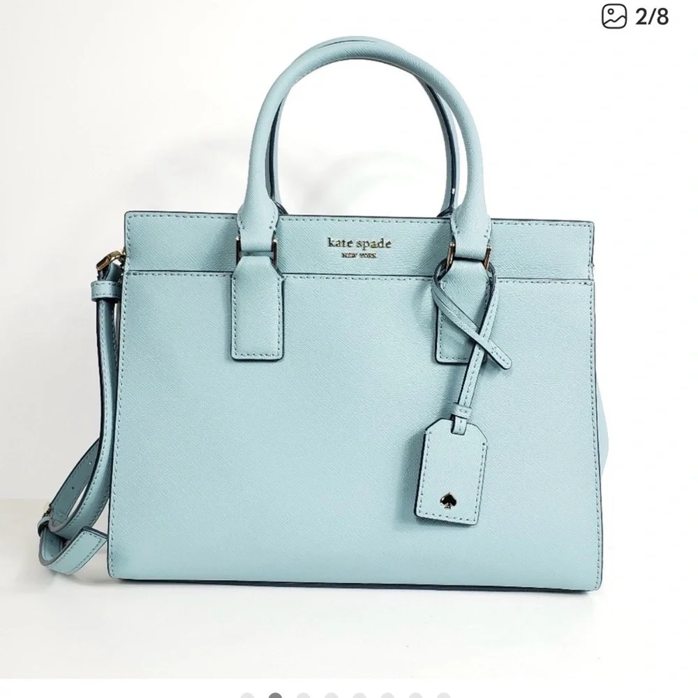 Kate Spade Cameron Medium satchel Seaside crossbod